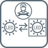 Lesnina-XXXL stropna led-svetilka palma 53,4/53,4/6,2 cm | Shoptok.si