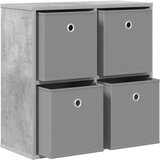  Kreveta s ladicama Betonski sivi 59,5 x 27 x 57 cm | shoptok.hr