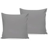 Dark grey grey pillowcase set (2 pieces) (fr) Cene