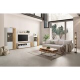 Mömax Visoka Komoda Ambiente, Bela, Barva Hrasta | Shoptok.si