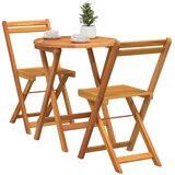  Vrtni set za objed 3 pcs Prirodna nafta Čvrsto drvo akacije | shoptok.hr