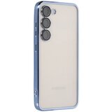  futrola sa niklovanim obodom za samsung A055 galaxy A05 svetlo plava Cene
