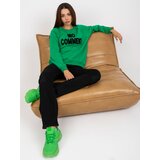 RUE PARIS Sweatshirt-RV-BL-8076.13-green | Shoptok.si