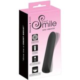 Sweet Smile Smile - punjivi vodootporni minivibrator (crni) | shoptok.hr
