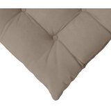  Jastučići za sjedenje 4 pcs Sivo-smeđa 40 x 40 x 6 cm | shoptok.hr