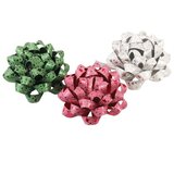 MAŠNA UKRASNA SAMOLJEPLJIVA 80MM GLITTER STAR PRASENT 20140-099 SORT | shoptok.hr