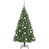  Umjetno božićno drvce Zelena 180 cm PVC i Čelik i Plastika | shoptok.hr