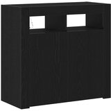 Kreveta Crni hrast 80 x 35 x 75 cm Konstruirano drvo | shoptok.hr