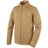 Husky Men's Alan M beige Zip Fleece Sweater Cene