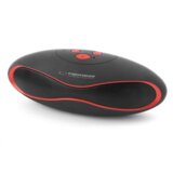 Esperanza Zvučnici BLUETOOTH ESPERANZA TRIVAL, 3W, FM Radio, USB+microSD, BLACK-RED, EP117KR Cijene