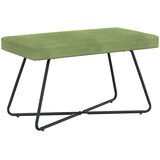  Klupa Svijetlo zelena 80 x 40 x 45 cm Baršun | shoptok.hr