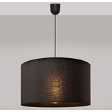  Luster na sajli ALBA 1xE27/15W/230V, prečnik 45 cm, crna | Eponuda.com