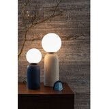 Zuiver Modra keramična namizna svetilka s steklenim senčilom (višina 38 cm) Dash – | Shoptok.si
