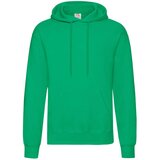Fruit Of The Loom Green Men's Hooded Sweat Cijene