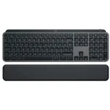 mx keys s plus bluetooth illuminated keyboard with palm rest - graphite - us int'l 920-011589