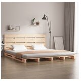  Posteljni okvir 120x190 cm trdna borovina 4FT | Shoptok.si