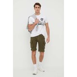 Alpha Industries Muški šorc Crew Patch, Zeleni | Eponuda.com