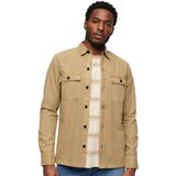 Superdry Srajce z dolgimi rokavi M4010799A Bež Cene