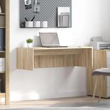  Stol za zid Sonoma hrast 100 x 45 x 30 cm Konstruirano drvo | shoptok.hr