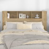  Uzglavlje s ormarićem boja hrasta sonome 160 x 18,5 x 104,5 cm | shoptok.hr