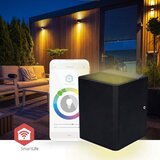 Nedis ZBLOW10RGBW - LED RGBW prigušiva za spoljašnje osvetljenje LED/12W/230V IP65 Wi-Fi Tuya crna | Eponuda.com