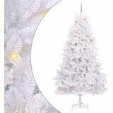  Umjetno božićno drvce s nogom Bijela 270 cm PVC i čelik | shoptok.hr