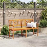  Vanjska klupa Prirodna 150 x 56 x 90 cm Čvrsto drvo akacije | shoptok.hr