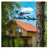 WALLXPERT Dekorativna figura Ptica na grani 05, 50x20 cm, 1,5 mm | Eponuda.ba