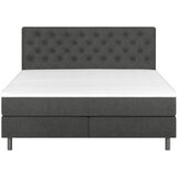 Welnova POSTELJA BOXSPRING 180 cm x 200 cm , tekstil antracit | Shoptok.si