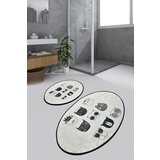 Lessentiel Maison set 2 prostirke za kupatilo Crno-Beli Cene