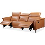 Støraa Rjava sedežna garnitura iz umetnega usnja 222 cm Lund – | Shoptok.si