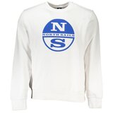 North Sails Muška bijela majica bez patentnog zatvarača | shoptok.hr
