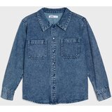 Sinsay Pamučna traper košulja | shoptok.hr