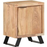  Noćni ormarić 40x30x50 cm masivno bagremovo drvo sa živim rubom | shoptok.hr