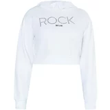 myMo ROCKS Sweater majica crna / srebro / bijela