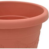  Okrugla saksija za cveće 24 pcs Crvena cigla Ø 34 x 28 cm | shoptok.hr