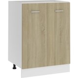 vidaXL Spodnja omarica sonoma hrast 60x46x81,5 cm iverna plošča Cene