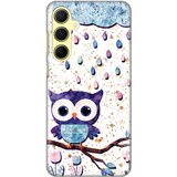  torbica silikonska print skin za samsung A556B galaxy A55 5G owl | ePonuda.com