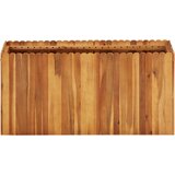  Vrtna posuda za sadnju od masivnog bagremovog drva 100x30x50 cm | shoptok.hr