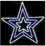 Mq LED zvezda 84 cm, 3 barve LED24FK-Y6D1