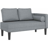  Počivaljka s jastucima svjetlosiva od tkanine | shoptok.hr