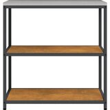  Kuhinjsko skladištenje s policom Rđa 90 x 50 x 92 cm Čelik | shoptok.hr