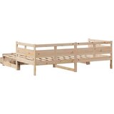 vidaXL Dnevni krevet na razvlačenje s ladicama bez madraca 90x200 cm | shoptok.hr