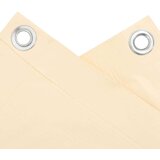 Balkonski zaslon za privatnost krem 1000 x 120 cm PVC | shoptok.hr