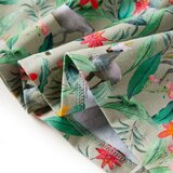  Dječja haljina s lepršavim rukavima svijetla kaki boja 104 | shoptok.hr