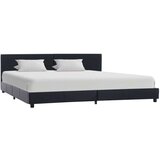  Posteljni okvir črno umetno usnje 180x200 cm | Shoptok.si