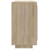 vidaXL Komoda sonoma hrast 80x40x75 cm konstruiran les | Shoptok.si