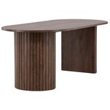 Venture Home Härön ovalni blagovaonski stol 200 × 90 cm, mocca | shoptok.hr