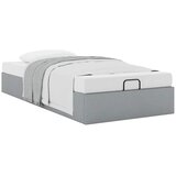  Okvir kreveta bez madraca svjetlosivi 90x200 cm od tkanine | shoptok.hr