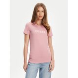 Guess Majica O5RI01 KBBU1 Roza Regular Fit Cene